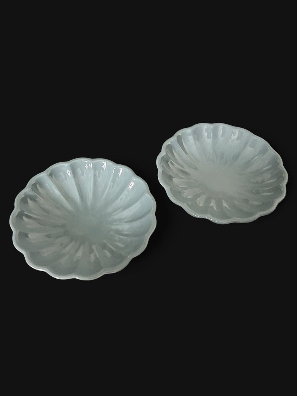 Scalloped Mini Plates